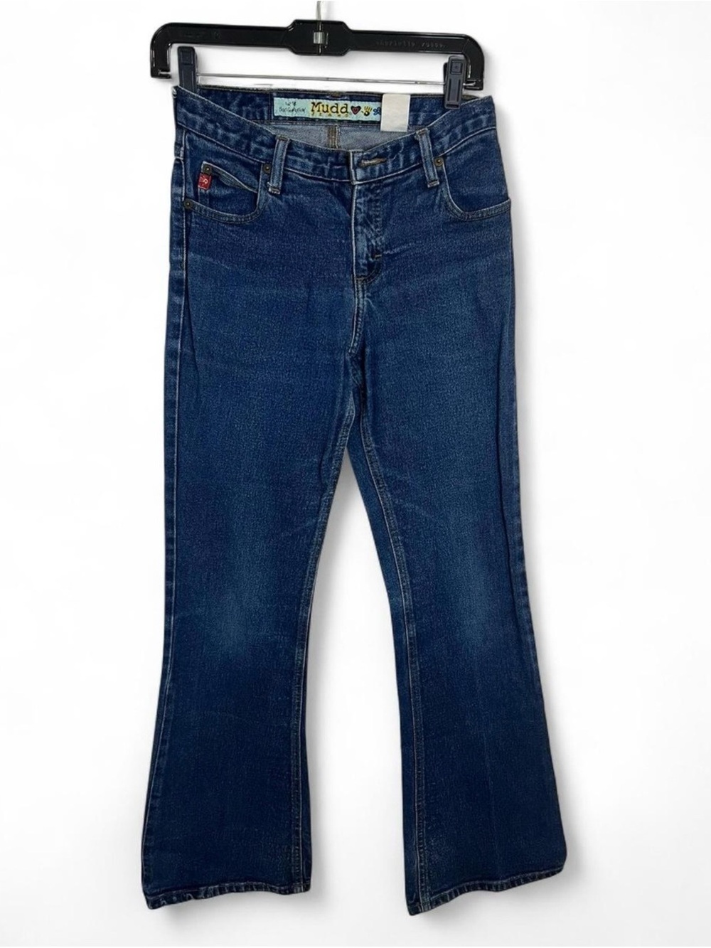 Mudd Women's Dark Indigo Flare Jeans